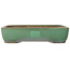 Vaso bonsai rettangolare verde di Yamafusa - 415 x 305 x 90 mm