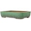 Rechthoekige groene bonsaipot van Yamafusa - 415 x 305 x 90 mm