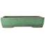 Vaso bonsai rettangolare verde di Yamafusa - 472 x 345 x 100 mm