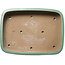 Rechthoekige groene bonsaipot van Yamafusa - 472 x 345 x 100 mm