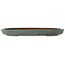 Oval teal bonsai pot by Seizan (Reihou, Kataoka Katsushi, master Seizan kiln) - 400 x 270 x 35 mm