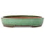 Ovale groene bonsaipot van Shuhou - 478 x 345 x 65 mm