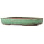 Pot ovale vert pour bonsaï de Shuhou - 478 x 345 x 65 mm