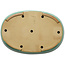 Ovale groene bonsaipot van Yamafusa - 463 x 320 x 58 mm