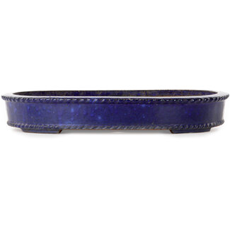 Maceta azul ovalada de 458 mm de China