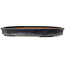 Oval blue bonsai pot by Yamafusa - 550 x 400 x 62 mm