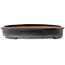 Pot ovale bleu pour bonsaï de Yamafusa - 550 x 400 x 62 mm