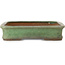 Vaso bonsai rettangolare verde di Shuhou - 428 x 293 x 65 mm
