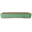 Maceta rectangular verde para bonsái de Yamafusa - 462 x 327 x 70 mm