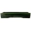 Rechthoekige groene bonsaipot van Shuhou - 475 x 333 x 80 mm
