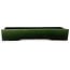 Rechthoekige groene bonsaipot van Shuhou - 475 x 333 x 80 mm