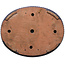 Pot ovale bleu pour bonsaï - 458 x 365 x 68 mm