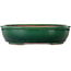 Ovale groene bonsaipot van Ikkou - 370 x 305 x 88 mm