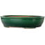 Ovale groene bonsaipot van Ikkou - 370 x 305 x 88 mm