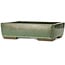 Rechthoekige groene bonsaipot van Taizan - 320 x 243 x 90 mm