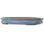 Ovale blauwe bonsaipot van Yamafusa en Hosui - 463 x 355 x 60 mm