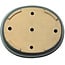 Ovale groene bonsaipot van Ikkou - 370 x 305 x 88 mm
