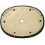 Ovale groene bonsaipot van Terahata Satomi Mazan - 570 x 425 x 70 mm