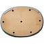 Ovale blauwe bonsaipot van Yamafusa - 473 x 338 x 55 mm
