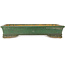 Rectangular green bonsai pot by Shuhou - 482 x 343 x 90 mm