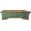 Rechthoekige groene bonsaipot van Shuhou - 482 x 343 x 90 mm