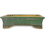 Maceta rectangular verde para bonsái de Shuhou - 482 x 343 x 90 mm