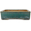 Rechthoekige turquoise bonsaipot van Koyou - 362 x 305 x 80 mm