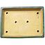 Rectangular green bonsai pot by Shuhou - 482 x 343 x 90 mm