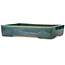 Vaso bonsai rettangolare verde di Shuhou - 380 x 283 x 78 mm