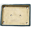 Maceta rectangular verde para bonsái de Shuhou - 380 x 283 x 78 mm