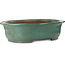 Ovale turquoise bonsaipot van Kakuzan - 790 x 632 x 207 mm