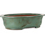 Oval turquoise bonsai pot by Kakuzan - 790 x 632 x 207 mm