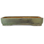 Vaso bonsai rettangolare verde di Hattori - 628 x 435 x 115 mm