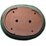 Pot à bonsaï ovale turquoise de Kakuzan - 790 x 632 x 207 mm