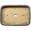 Maceta rectangular verde para bonsái de Hattori - 628 x 435 x 115 mm