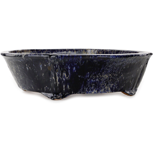 Mokko Bonsai-Topf in Blau und Beige von Shuhou – 536 x 456 x 140 mm