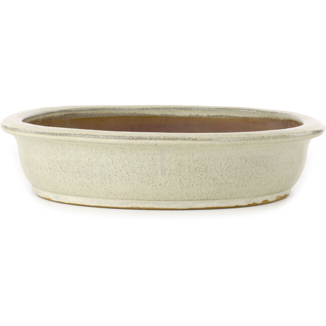 Ovale beige bonsaipot - 473 x 372 x 80 mm