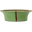 Pot rond vert pour bonsaï de Hattori - 445 x 445 x 140 mm
