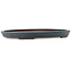 Oval blue bonsai pot by Seizan (Reihou, Kataoka Katsushi, master Seizan kiln) - 605 x 385 x 60 mm