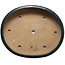 Oval green bonsai pot by Shuhou - 500 x 415 x 100 mm