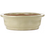 Ovale beige bonsaipot van Kakuzan - 716 x 575 x 170 mm