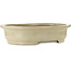 Vaso bonsai ovale beige di Kakuzan - 716 x 575 x 170 mm