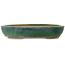Ovale groene bonsaipot van Shuhou - 515 x 425 x 95 mm