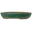 Vaso bonsai ovale verde di Shuhou - 515 x 425 x 95 mm