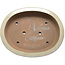 Vaso bonsai ovale beige di Kakuzan - 716 x 575 x 170 mm