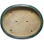 Ovale groene bonsaipot van Shuhou - 515 x 425 x 95 mm