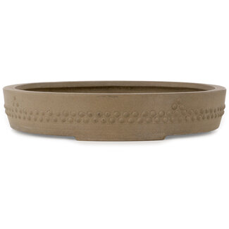 425 mm round unglazed pot from Japan