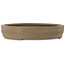 Round unglazed bonsai pot - 425 x 425 x 83 mm