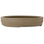 Ronde, ongeglazuurde bonsaipot - 425 x 425 x 83 mm