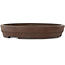 Round unglazed bonsai pot by Reihou (Bonsai Matsushita Hiroyuki or Mr. Matsushita Reiji Master) - 425 x 425 x 74 mm
